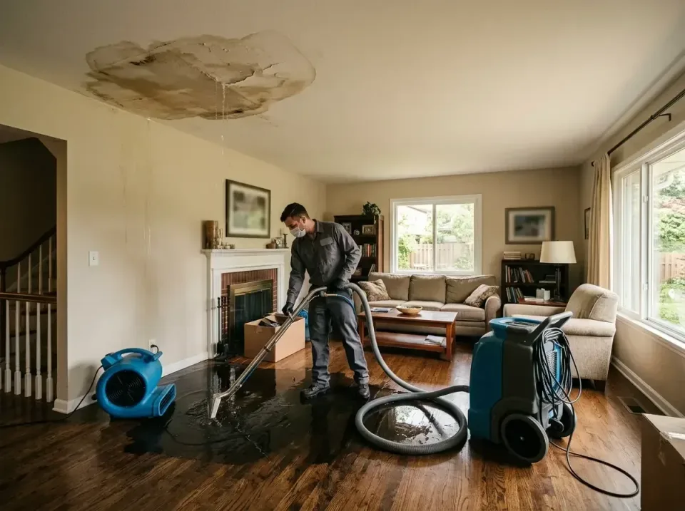 attic-pipe-burst-ceiling-drip-008 — frequently asked questions, Water Damage Restoration & Carpet Care in Crockett, CA